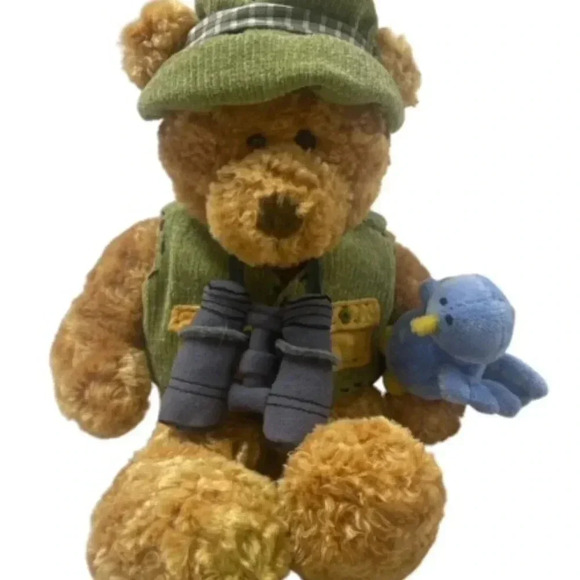 Gund Other - Gotta Getta GUND "Bart" Bear Plush #14187 Bird Watcher with tags